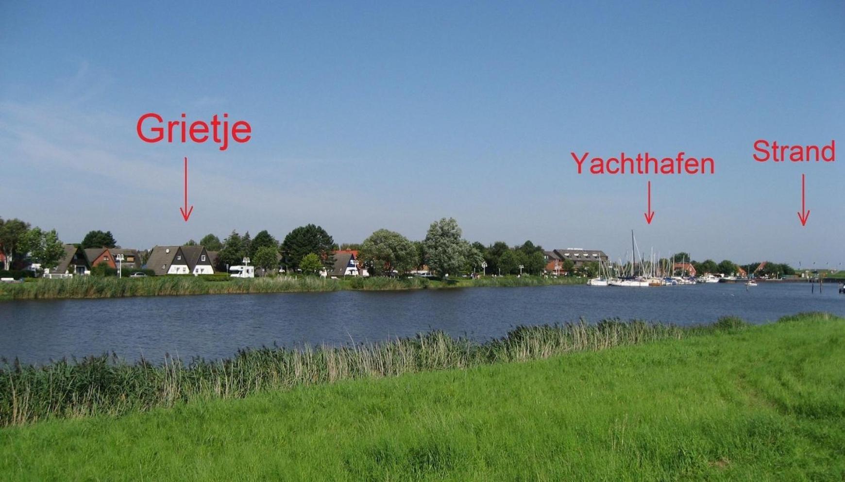 Willa Grietje II Blaues Haus Rechts Wittmund Zewnętrze zdjęcie