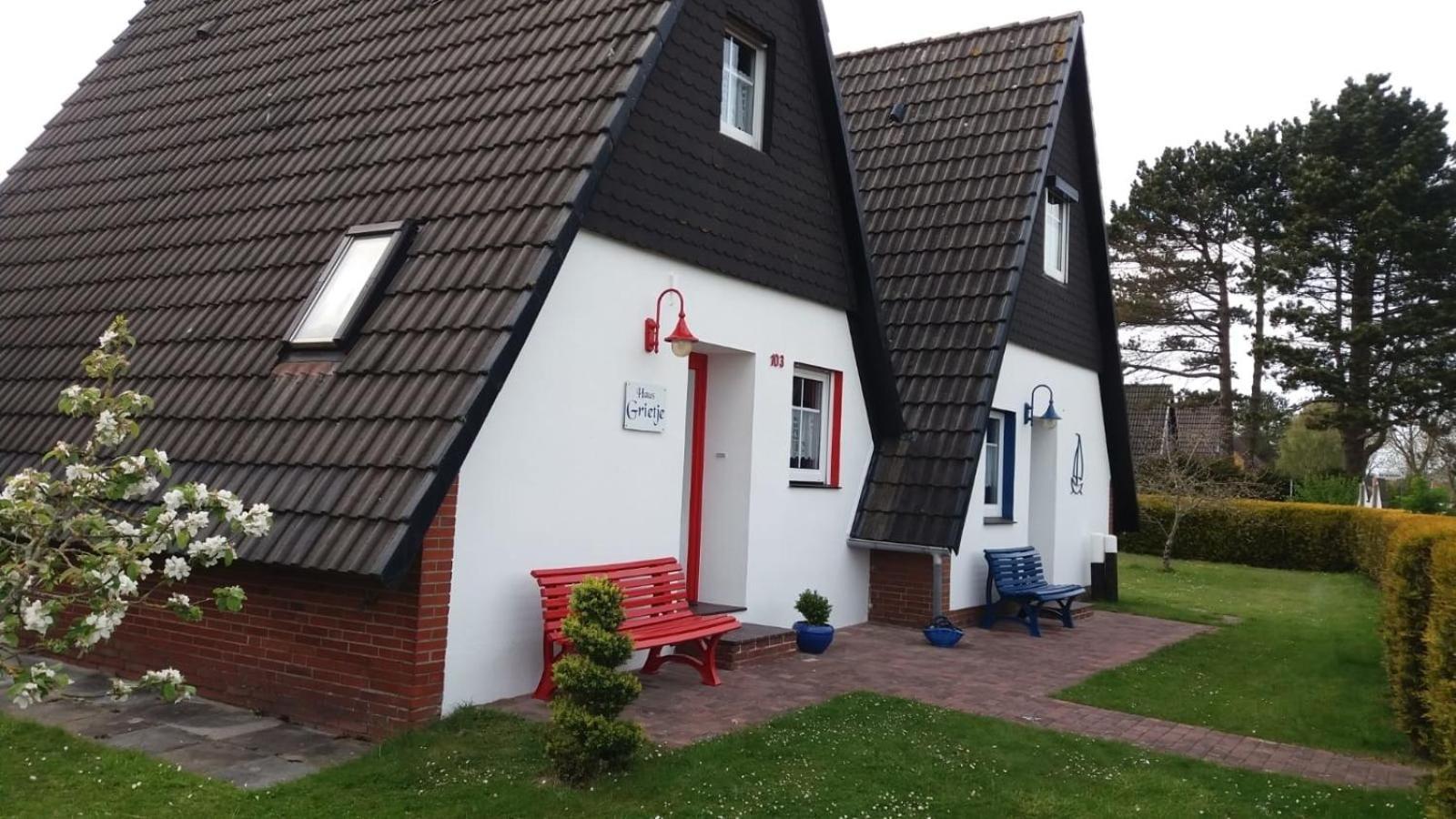 Willa Grietje II Blaues Haus Rechts Wittmund Zewnętrze zdjęcie